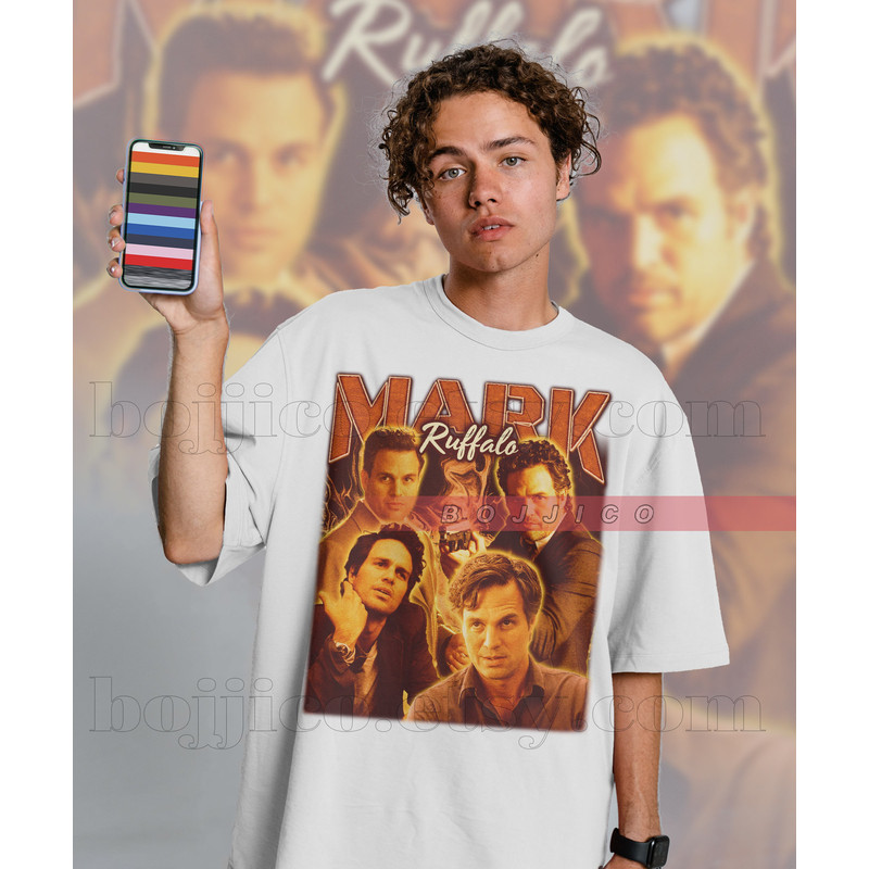 MARK RUFFALO Vintage Shirt, Mark Ruffalo Fan Tees, Mark Ruffalo Homage Tshirt, Mark Ruffalo Retro 90s Sweater, Mark Ruffalo Film Tee Shirt - 2.jpg