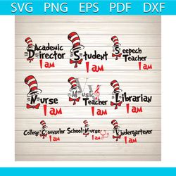 dr seuss bundle svg, dr seuss svg, seuss svg, dr seuss gifts, dr seuss shirt, cat in the hat svg, thing 1 thing 2 svg, d