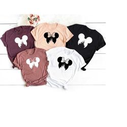 disney family matching shirts, minnie ear glitter shirt, glitter rose gold minnie shirt, cute ear shirt, disney shirt fo