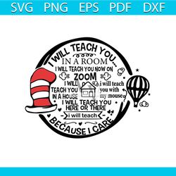 i will teach you svg, dr seuss svg, seuss svg, dr seuss gifts, dr seuss shirt, cat in the hat svg, thing 1 thing 2 svg,