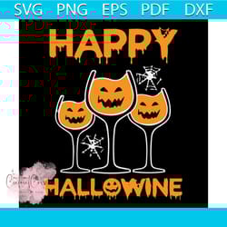 happy halloween svg, dxf, eps, png, digital download