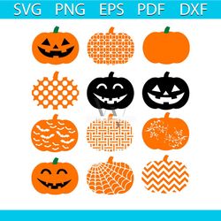 pumpkin bundle halloween, pumpkin svg, pumpkin png