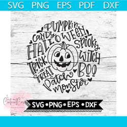 halloween svg, pumpkin svg, witch svg, cricut file, svg