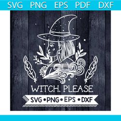 halloween svg, witch svg, silhouette cameo, cricut file, svg