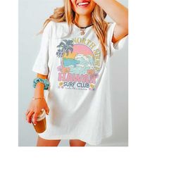 hawaii shirt, north shore surf club graphic tee, hawaii vacation tshirt, ocean beach tshirt, cruise beach t shirt, summe