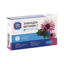 Echinacea complex / vitamin C / zinc. Stimulator of the immune system. sachet bags of 10 pcs.