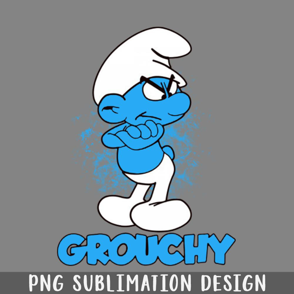 QB06071404-Grouchy Smurf PNG Download.jpg