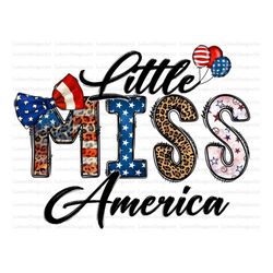 little miss america png, 4th of july, independence day, girl, memorial day, sublimation design downloads,stars stripes u