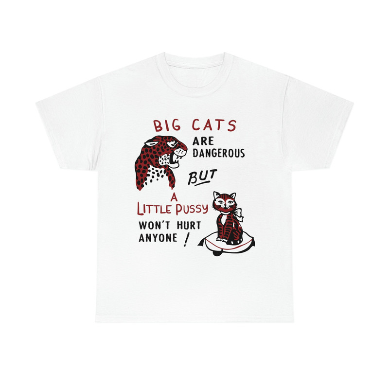 Big Cats Are Dangerous But A Little Pussy Won't Hurt Anyone Tee - 1.jpg