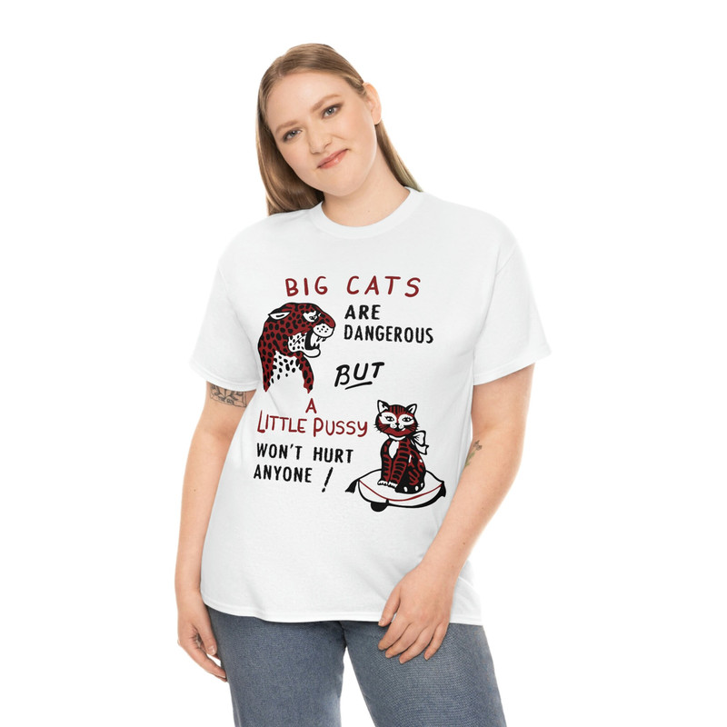 Big Cats Are Dangerous But A Little Pussy Won't Hurt Anyone Tee - 4.jpg