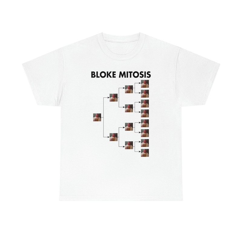 Bloke Mitosis funny meme T-shirt - 1.jpg