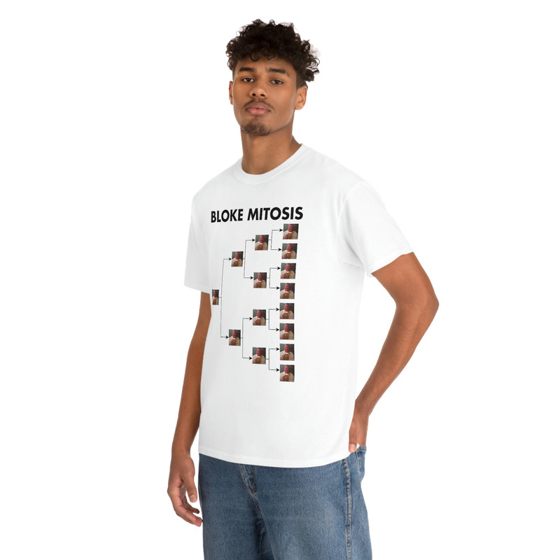 Bloke Mitosis funny meme T-shirt - 6.jpg