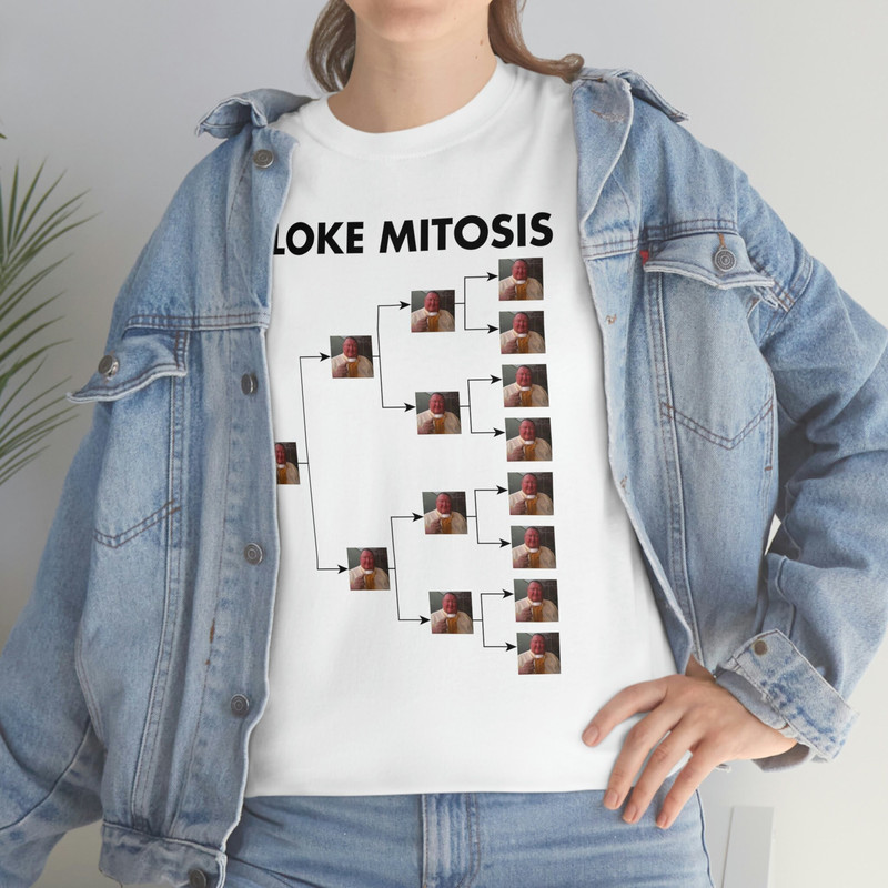 Bloke Mitosis funny meme T-shirt - 7.jpg