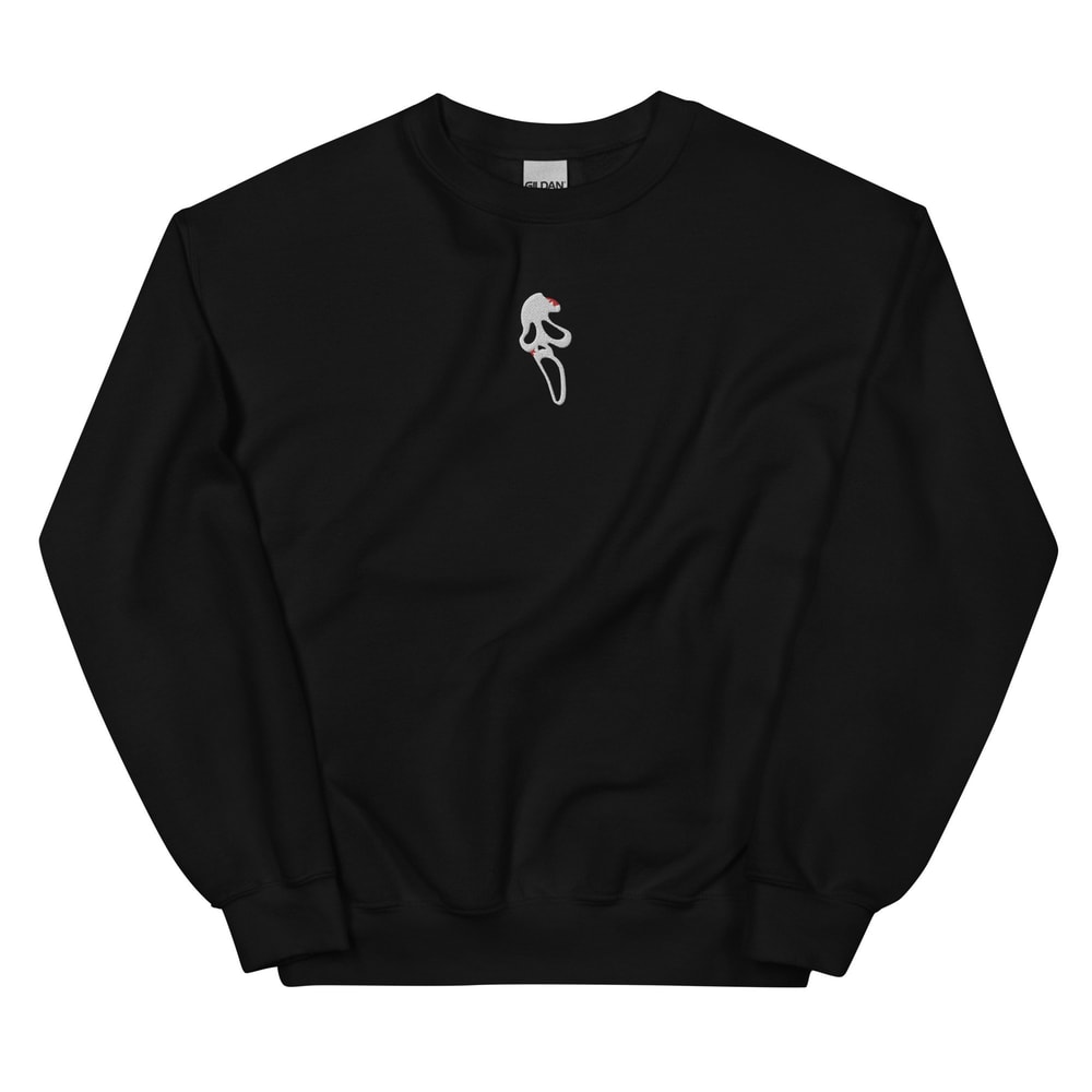 Ghostface Embroidery Sweatshirt - 1.jpg