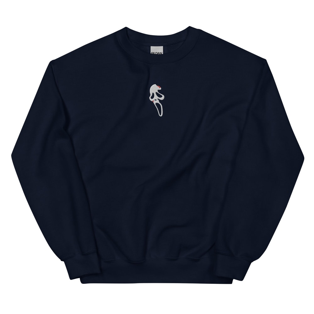 Ghostface Embroidery Sweatshirt - 2.jpg