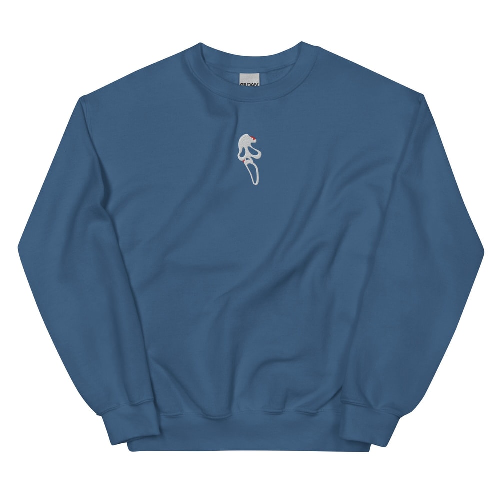 Ghostface Embroidery Sweatshirt - 4.jpg