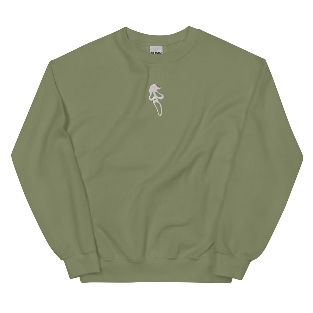 Ghostface Embroidery Sweatshirt - 5.jpg