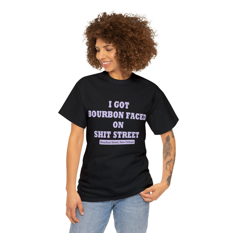 I Got Bourbon Faced On Shit Street Shirt - 3.jpg