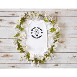 spooky babe bodysuit, halloween kid costume, spooky suit, baby halloween suit, spooky season suit, fall baby shirt, hall