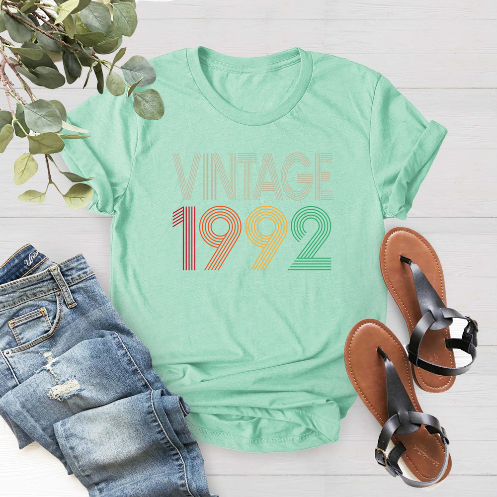 31st Birthday Shirt,Vintage 1992 Shirt, 31st Birthday Gift For Women, 31st Birthday Gift For Men, 31st Birthday Woman - 5.jpg