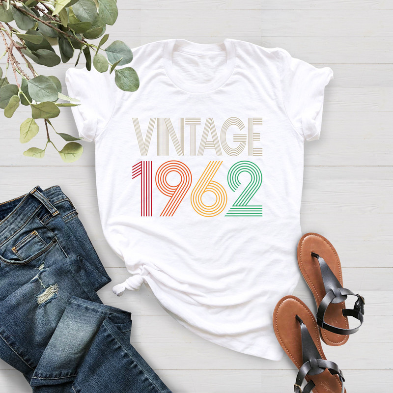 61st Birthday Shirt, Vintage 1962 Shirt, 61st Birthday Gift For Women, 61st Birthday Gift For Men, 61st Birthday Woman - 3.jpg