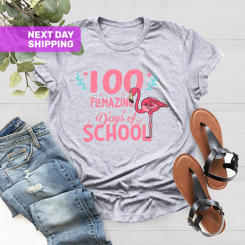 100 Days of School Shirt, 100 Day Shirt, 100th Day Of School Celebration, Student Shirt, Back to School Shirt, Gift For Teacher - 2.jpg