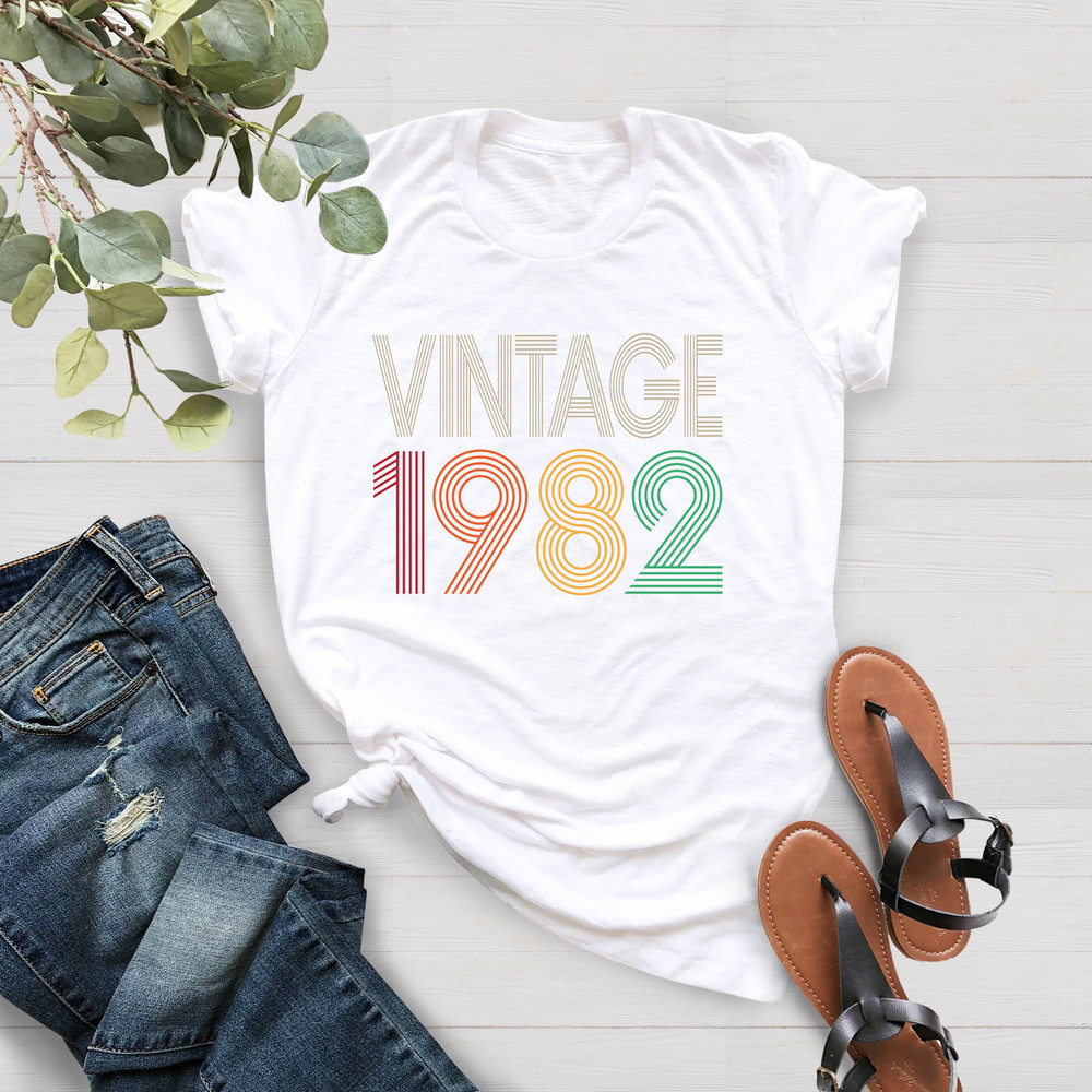 1982 Vintage Shirt, 1982 Birthday Shirt, 41st Birthday Gift, 41st Birthday Gift Shirt, 41st Birthday Shirt, 1982 Vintage Tee,1982 Retro - 2.jpg