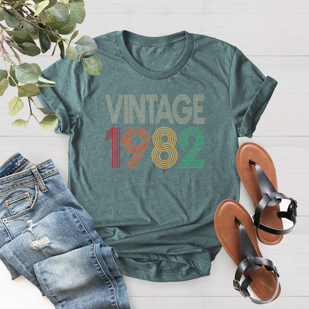 1982 Vintage Shirt, 1982 Birthday Shirt, 41st Birthday Gift, 41st Birthday Gift Shirt, 41st Birthday Shirt, 1982 Vintage Tee,1982 Retro - 3.jpg