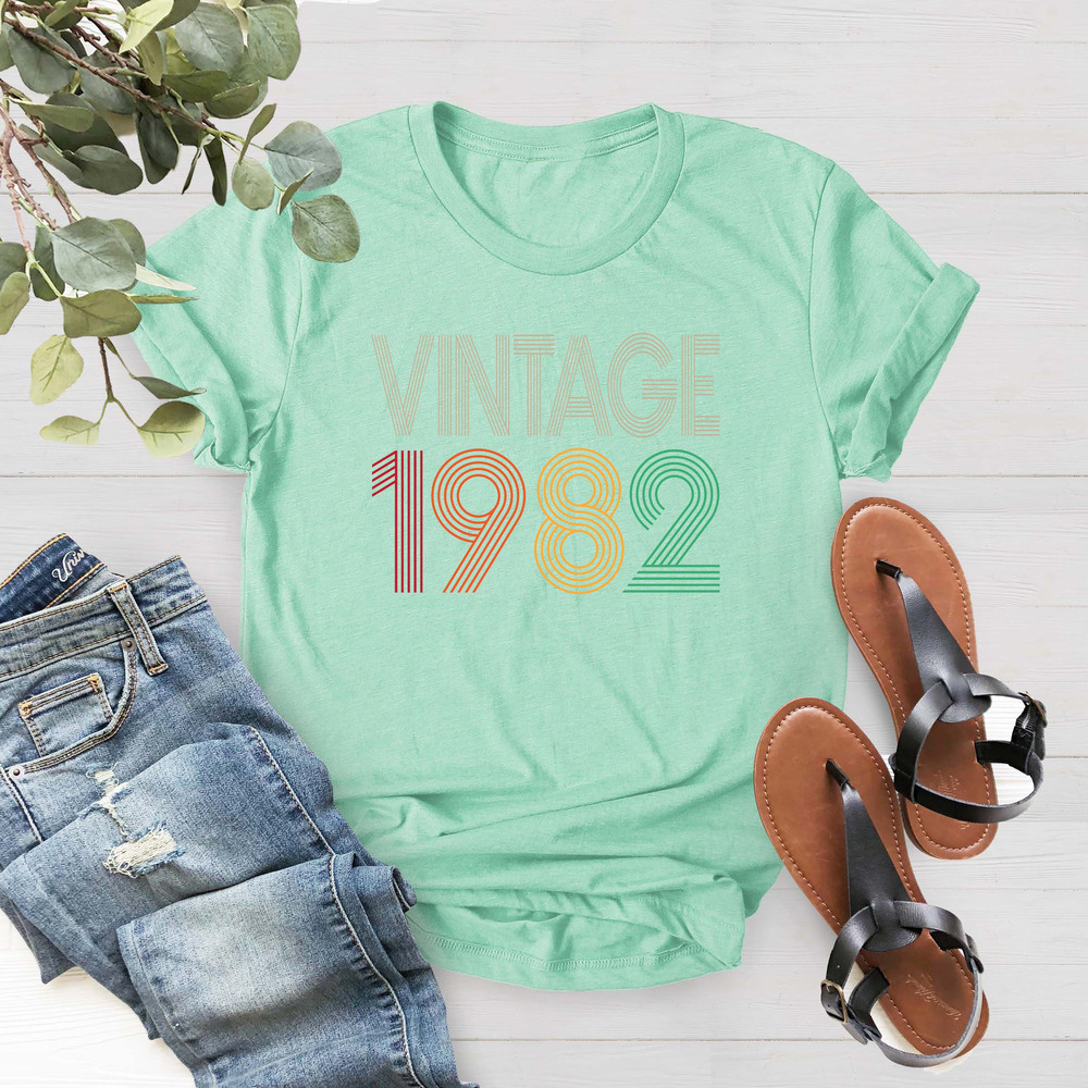 1982 Vintage Shirt, 1982 Birthday Shirt, 41st Birthday Gift, 41st Birthday Gift Shirt, 41st Birthday Shirt, 1982 Vintage Tee,1982 Retro - 5.jpg
