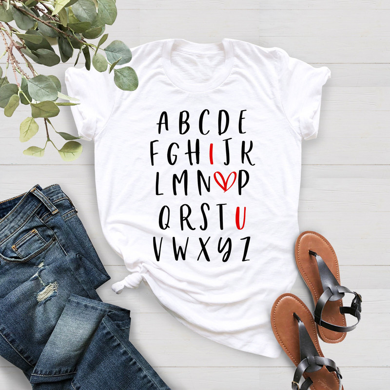 ABC I Love You Shirt, Alphabet Love Valentines Day Shirt, Valentines Days Gift for Teacher, I Love You Shirt, Valentine Mom Tee,Gift For Her - 3.jpg