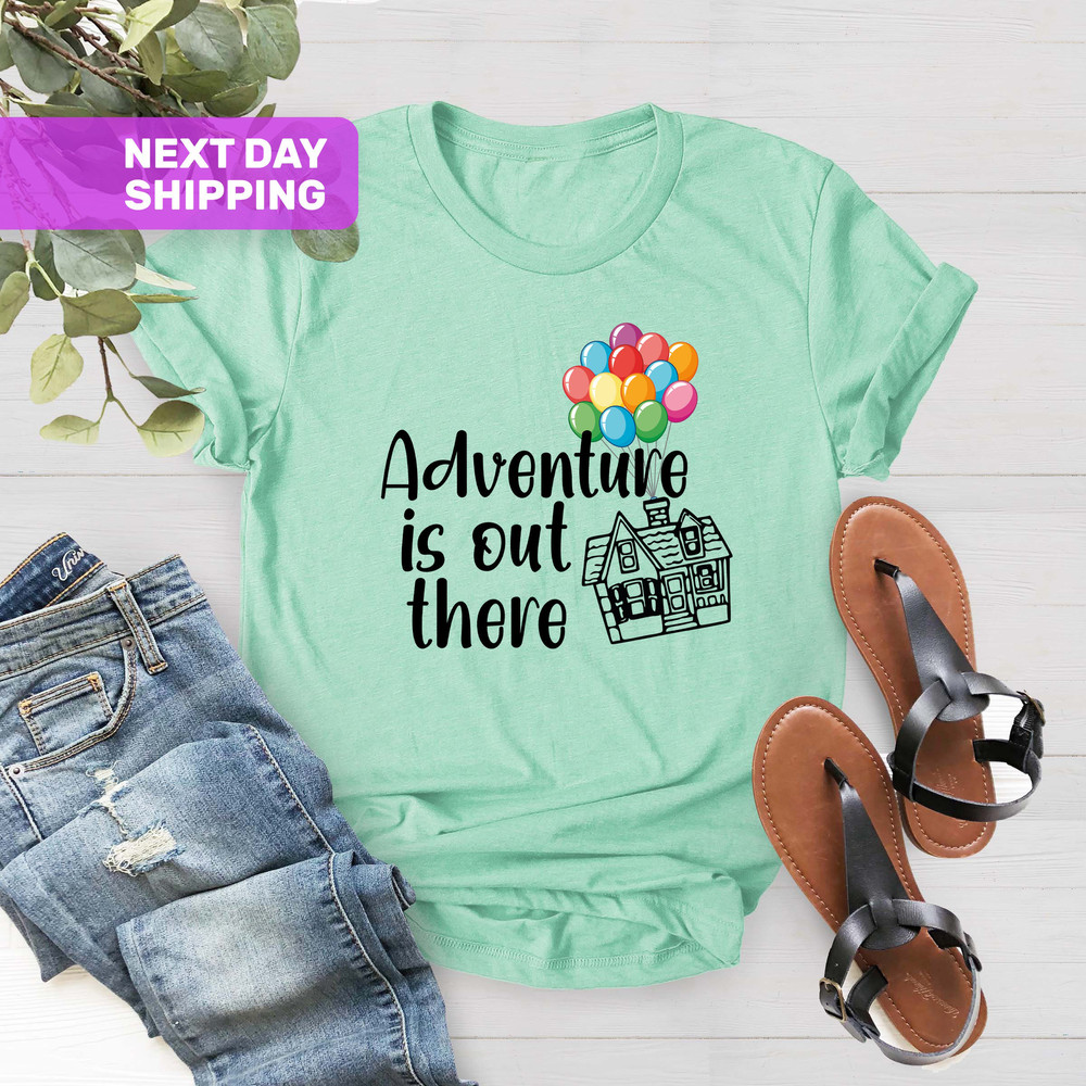 Adventure Is Out There Trip Shirt,Adventure Shirt,Family Vacation Shirt,Adventure Balloon Shirt,Holiday Shirt, Travel Shirts,Family Trip Tee - 2.jpg