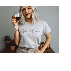 engagement gift, bride and groom personalized shirt, wifey shirt, bride shirt, mrs custom, future mrs, best friend gift