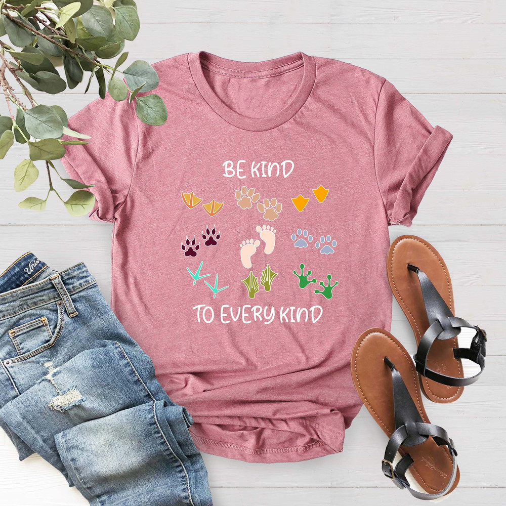 Be Kind To Every Kind, Animal Lover Shirt, Farmer Mom Gift Shirt, Mothers Day Shirt, Vegan Shirt, Nature Life Shirt, Environmentalist Shirt - 2.jpg