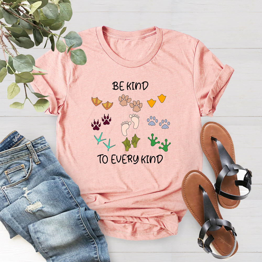 Be Kind To Every Kind, Animal Lover Shirt, Farmer Mom Gift Shirt, Mothers Day Shirt, Vegan Shirt, Nature Life Shirt, Environmentalist Shirt - 3.jpg