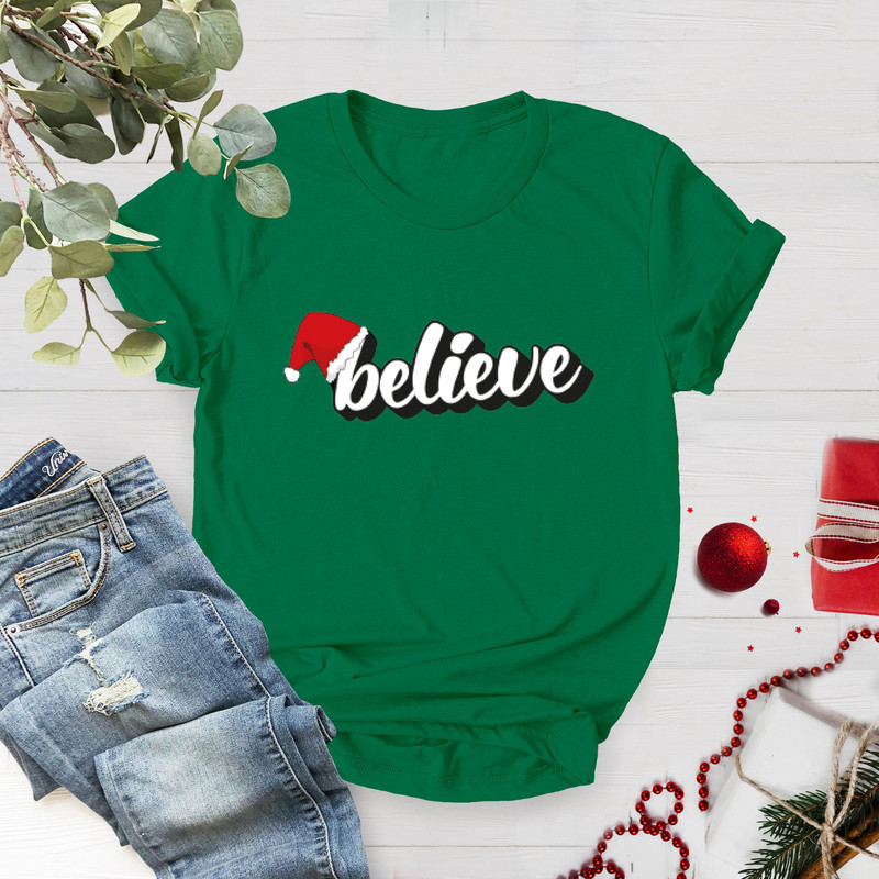 Believe Christmas Shirt, Christmas Believe Shirt Christmas Party Shirt Christmas T-Shirt, Christmas Family Shirt, Believe Shirt - 3.jpg