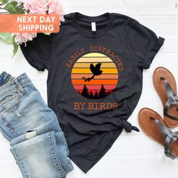 birding retro shirt, bird nerd lover shirt, birdwatchers gif