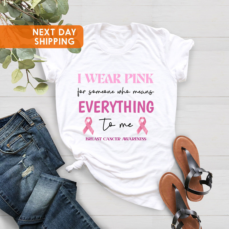 Breast Cancer Awareness Shirt, Cancer Support Shirt, Cancer Warrior T Shirt, Cancer Awareness Shirt,October Cancer Shirt,Family Cancer Shirt - 2.jpg