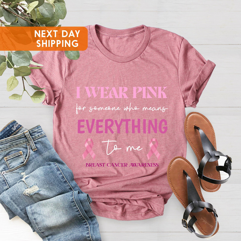 Breast Cancer Awareness Shirt, Cancer Support Shirt, Cancer Warrior T Shirt, Cancer Awareness Shirt,October Cancer Shirt,Family Cancer Shirt - 3.jpg