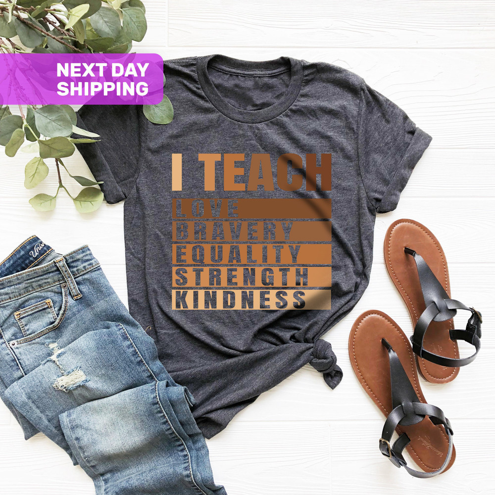 Celebrate Black History Month, Black History Month Teacher Tee, Black History Month, Pro Choice Feminist, Black History Teacher T-Shirt - 4.jpg