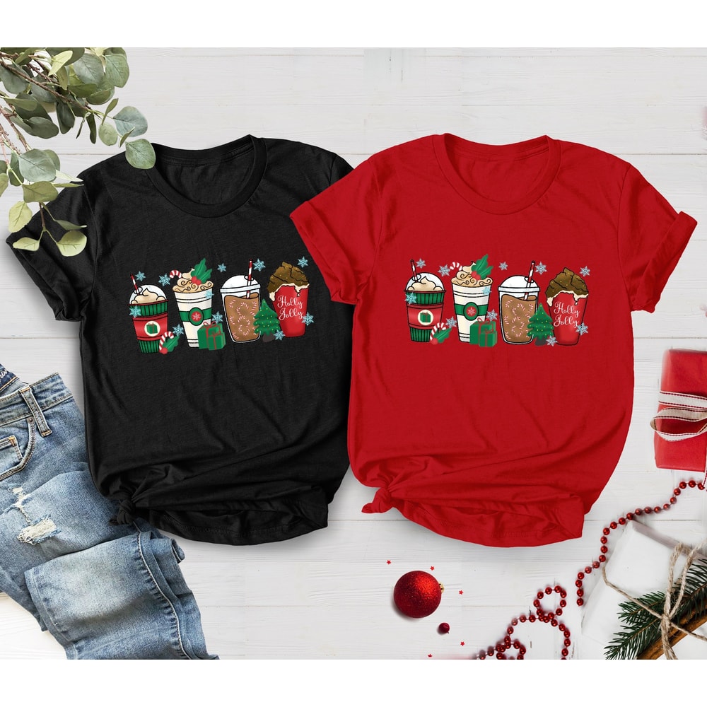 Christmas Coffee Shirt, Christmas Shirt for Women, Cute Christmas Shirt, Christmas Shirt, Cozy Christmas Shirt, Christmas Gift, Coffee Lover - 3.jpg