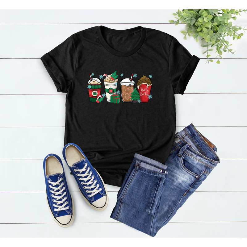 Christmas Coffee Shirt, Cute Christmas Shirt, Christmas Shirt, Christmas Gift, Coffee Lover, Christmas Shirt for Women, Cozy Christmas Shirt - 1.jpg