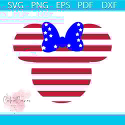 4th of july mickey head svg, independence day svg, american svg, mickey svg, mickey head svg, american shirt, american g