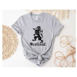 vintage scottish lion shirt, scotland crest flag gift, being scottish tee, proud scotsman gift,scottish royal standart l