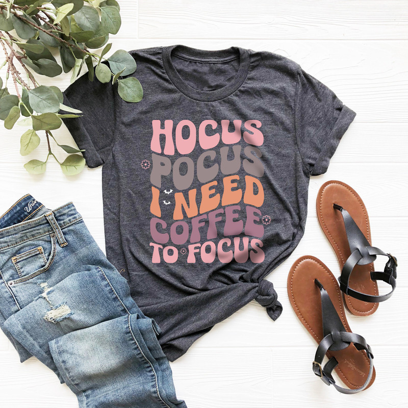 Coffee Shirt, Halloween Shirt, Cute Halloween Shirt, Hocus Pocus Shirt, Witch Shirts, Halloween Party, Fall Latte Shirt, Coffee Lover Shirt - 5.jpg