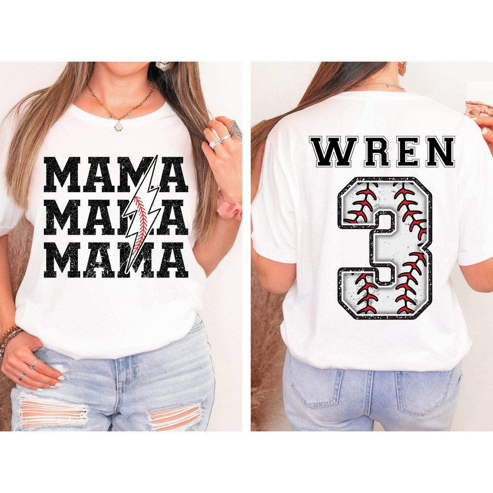 Custom Baseball Mom Shirt, Baseball Game Shirt, Mom Baseball Tee, Baseball Top for Mom, Baseball Season Shirt, Sports Mom Tee - 1.jpg