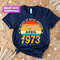 Custom Birthday Month Shirt, 1973, 50 Years of Being Awesome Shirt, Custom Awesome Since Tee, Month Year Birthday Shirt, 50th Birthday Shirt - 3.jpg