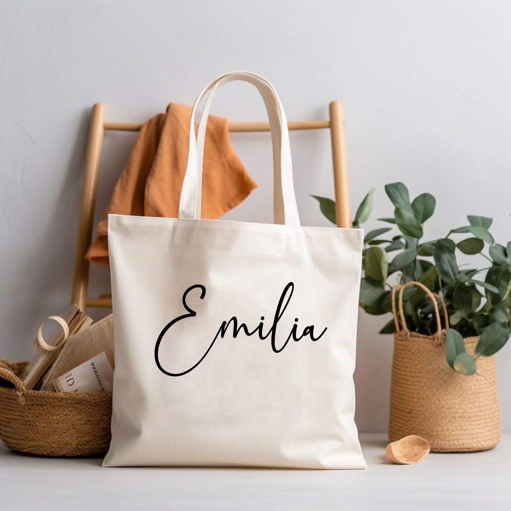 Custom Bridesmaid Tote Bags, Tote Bag, Bridal Party Bridesmaid Gifts, Maid of Honor Tote, Bridesmaid Tote Bags, Personalized Bridesmaid Bags - 1.jpg