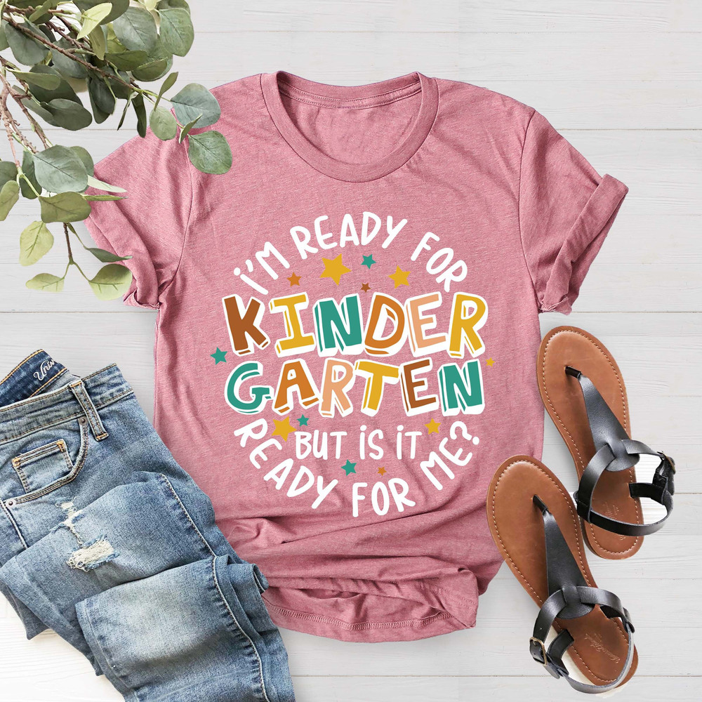 Custom Kindergarten Shirt, First Day Of School Shirt, Back To School Shirts, 1st To 5th Grade Shirt, Friends Inspired Tee - 4.jpg