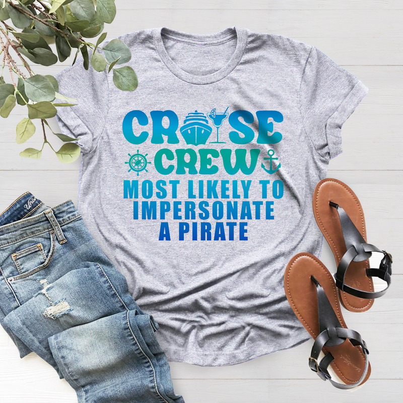 Custom Most Likely To Cruise Shirts, Colorful Family Cruise Tees, Quotes Most Likely To Vacation Shirts, Custom Cruise Crew Shirts - 3.jpg