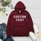 Custom Text Hoodie, Personalized Text Hoodie, Your Design, Your Photo Hoodie, Custom Sweatshirt, Personalized Gift, Add Your Own Text - 1.jpg
